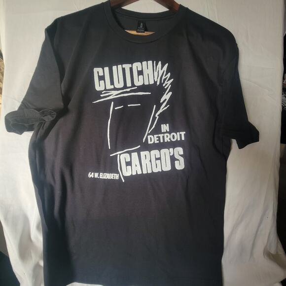 Clutch Caros's club detroit t shirt size   large black - Picture 1 of 2
